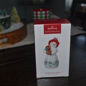 Brand new Hallmark Keepsake ornament , specifically " Snow Buddies".